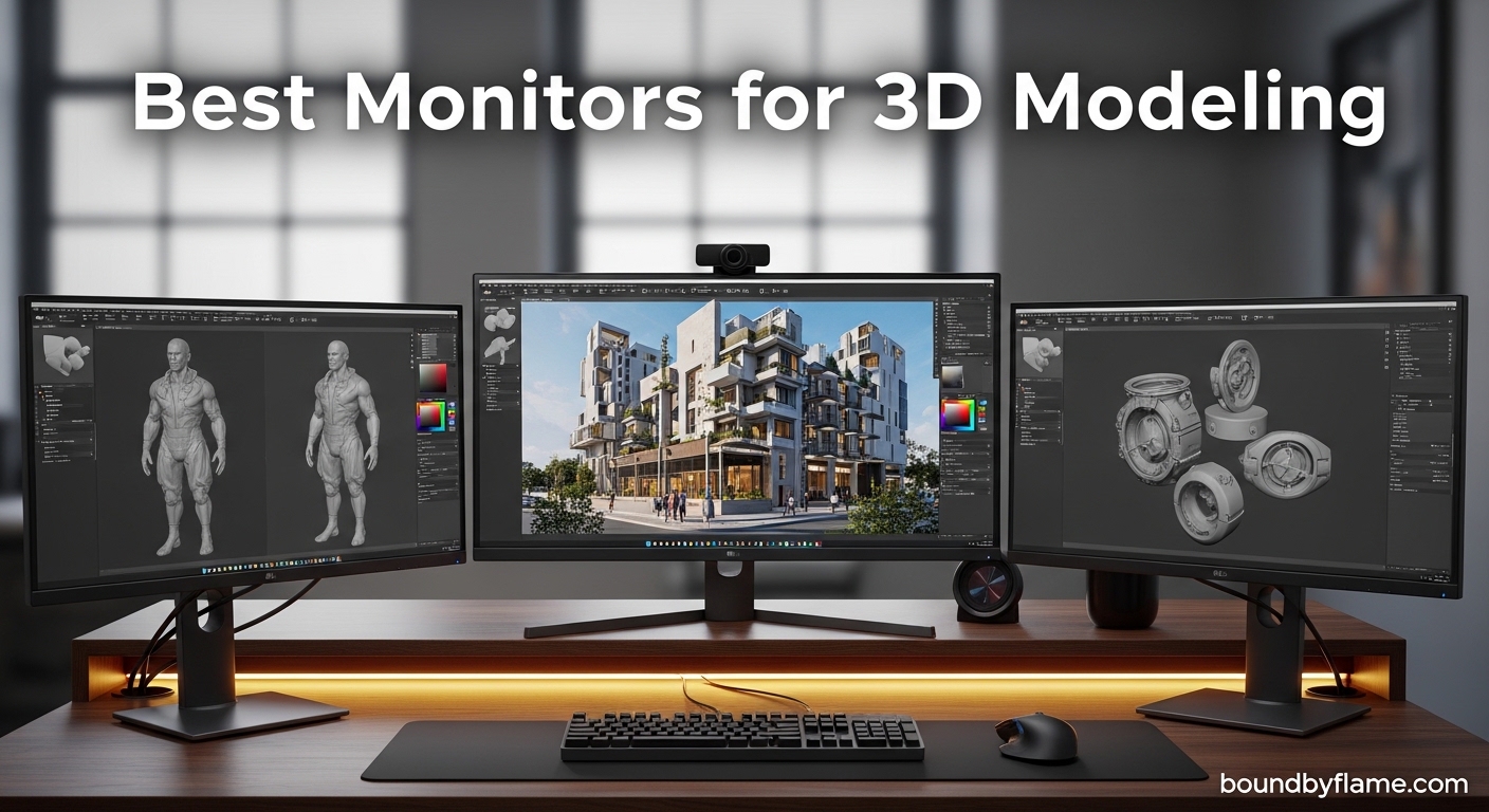 Best Monitors for 3D Modeling
