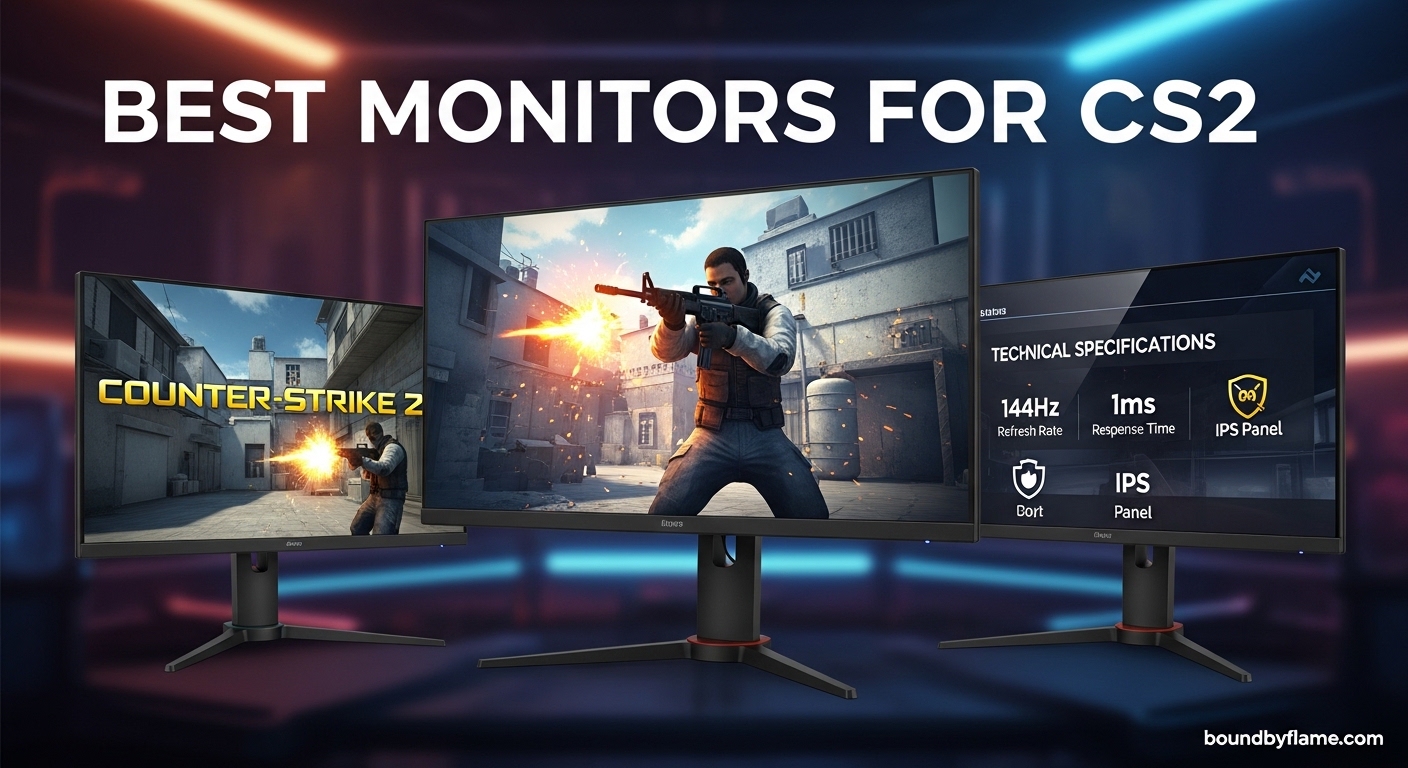 Best Monitors for CS2