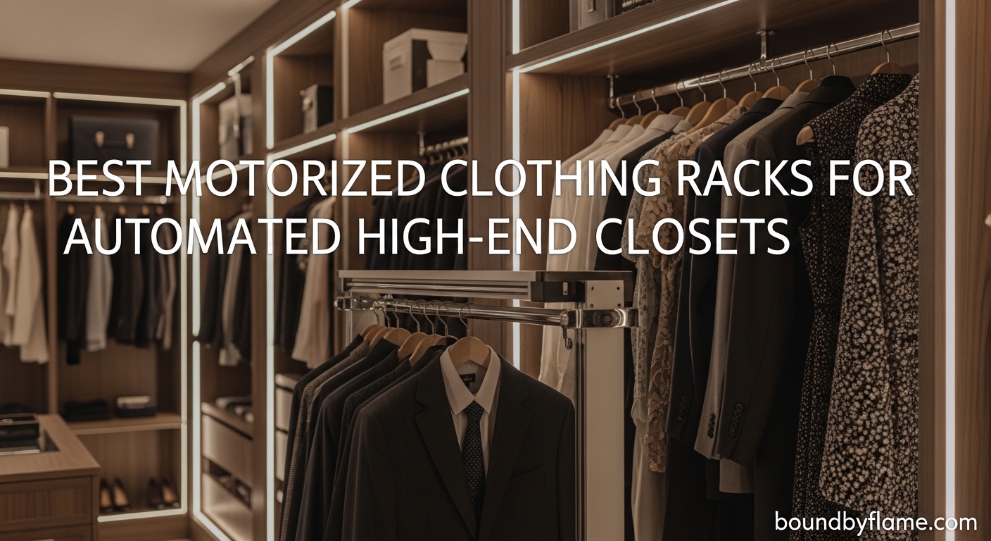 Best Motorized Clothing Racks for Automated High-End Closets