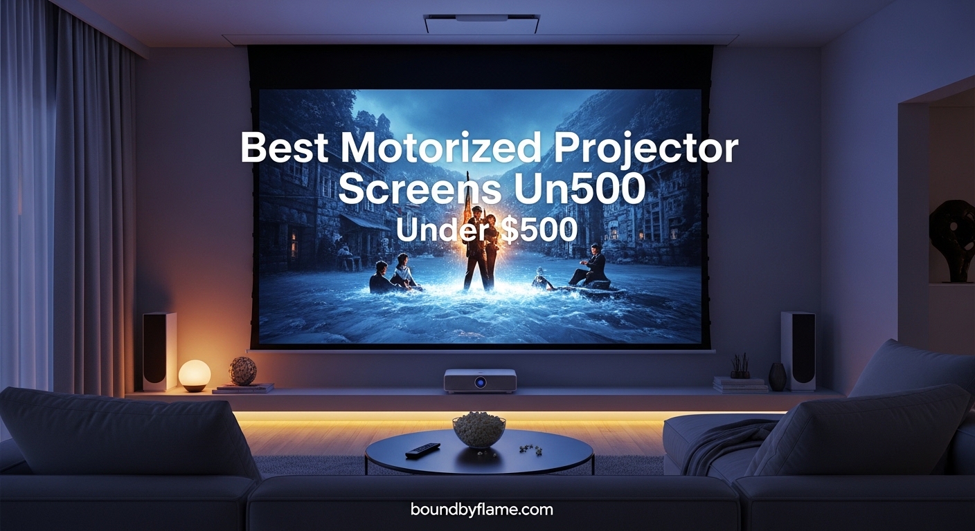 Best Motorized Projector Screens Under $500
