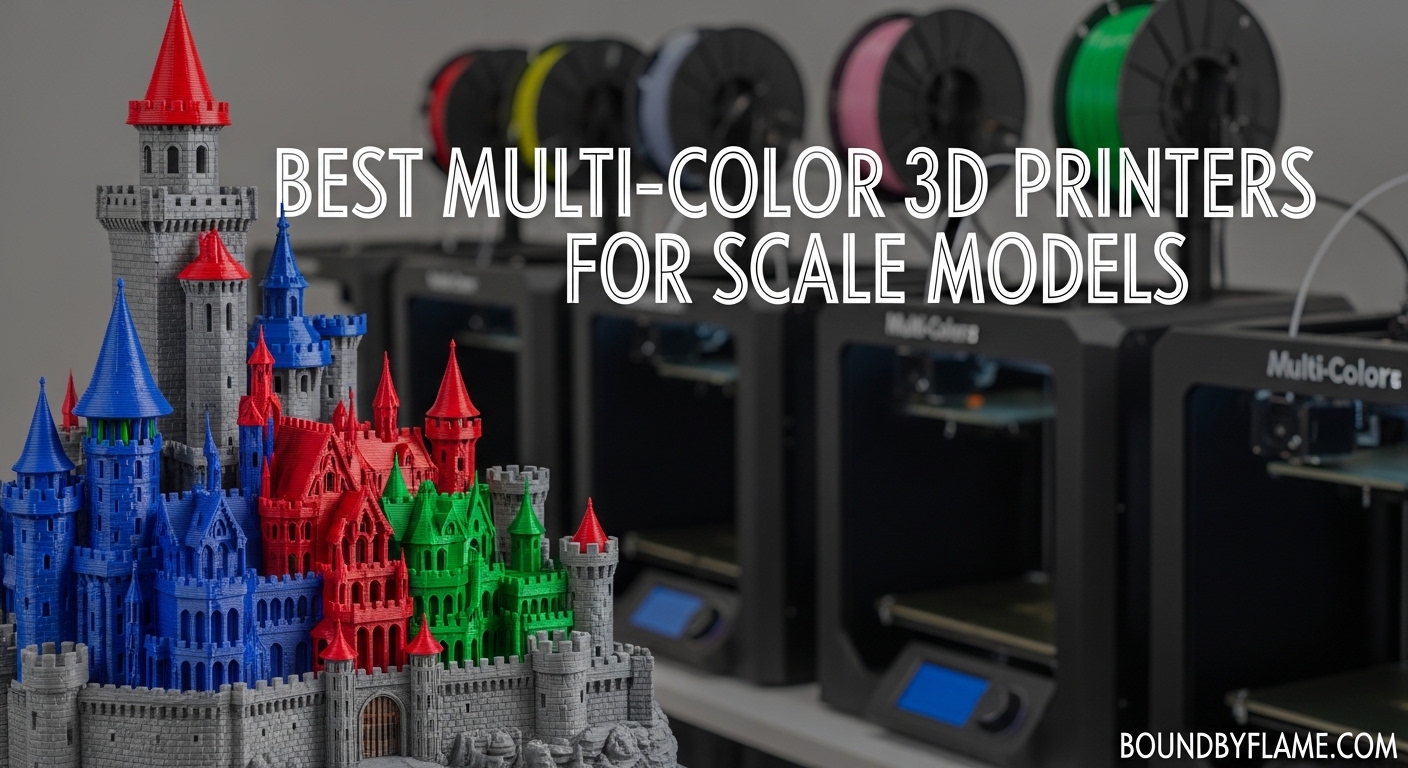 Best Multi-Color 3D Printers for Scale Models