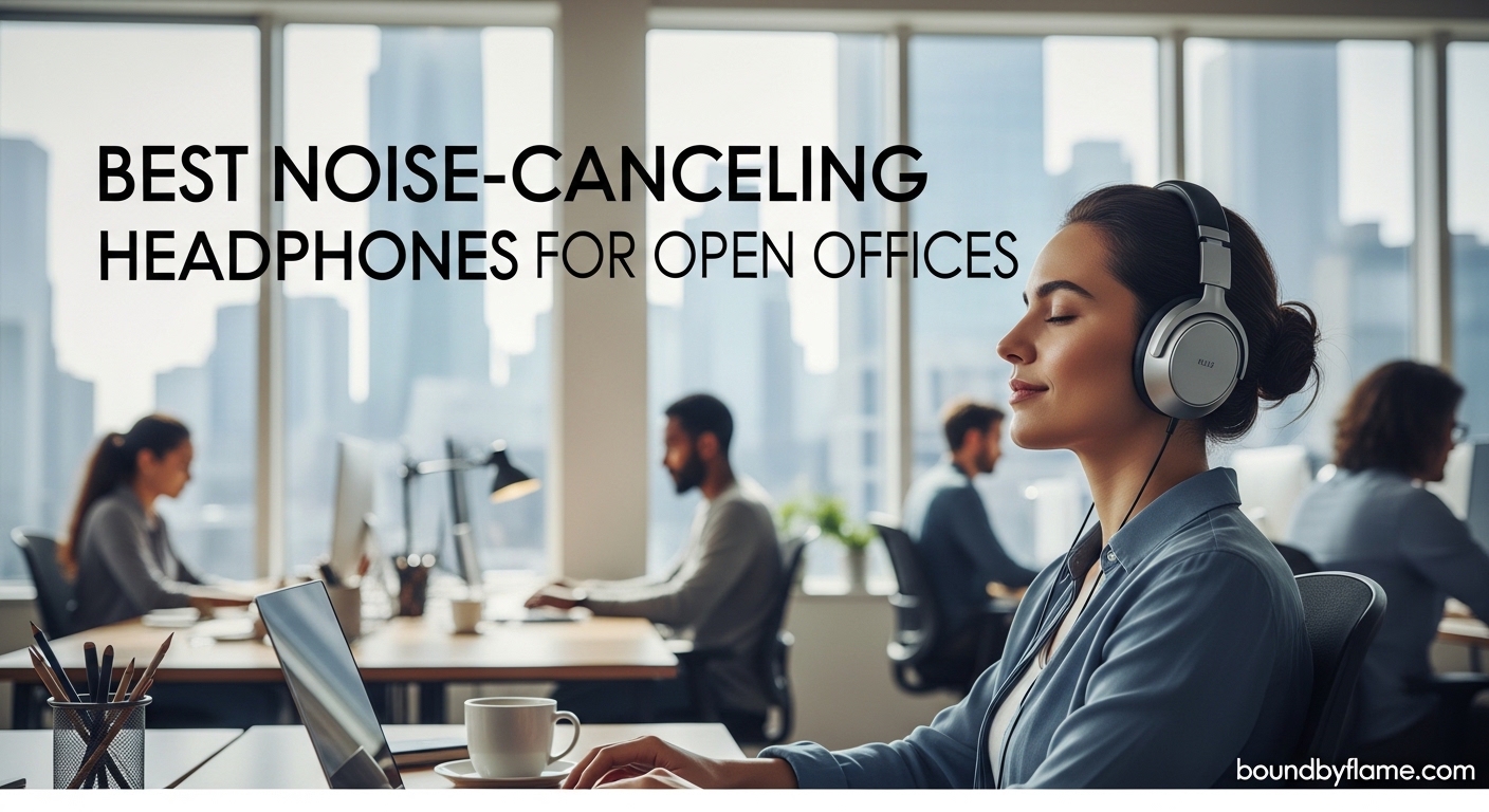 Best Noise-Canceling Headphones for Open Offices