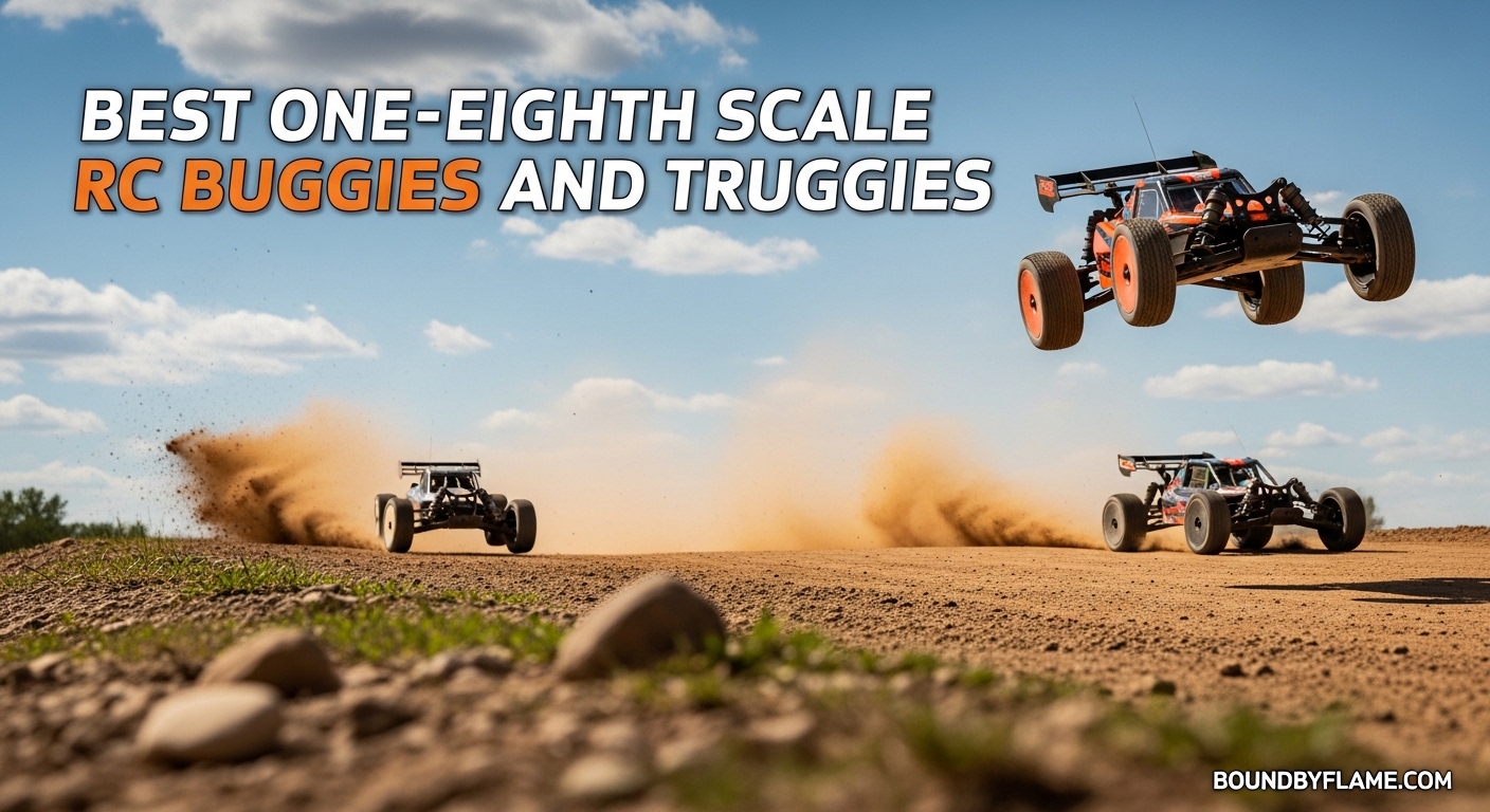 Best One-Eighth Scale RC Buggies and Truggies