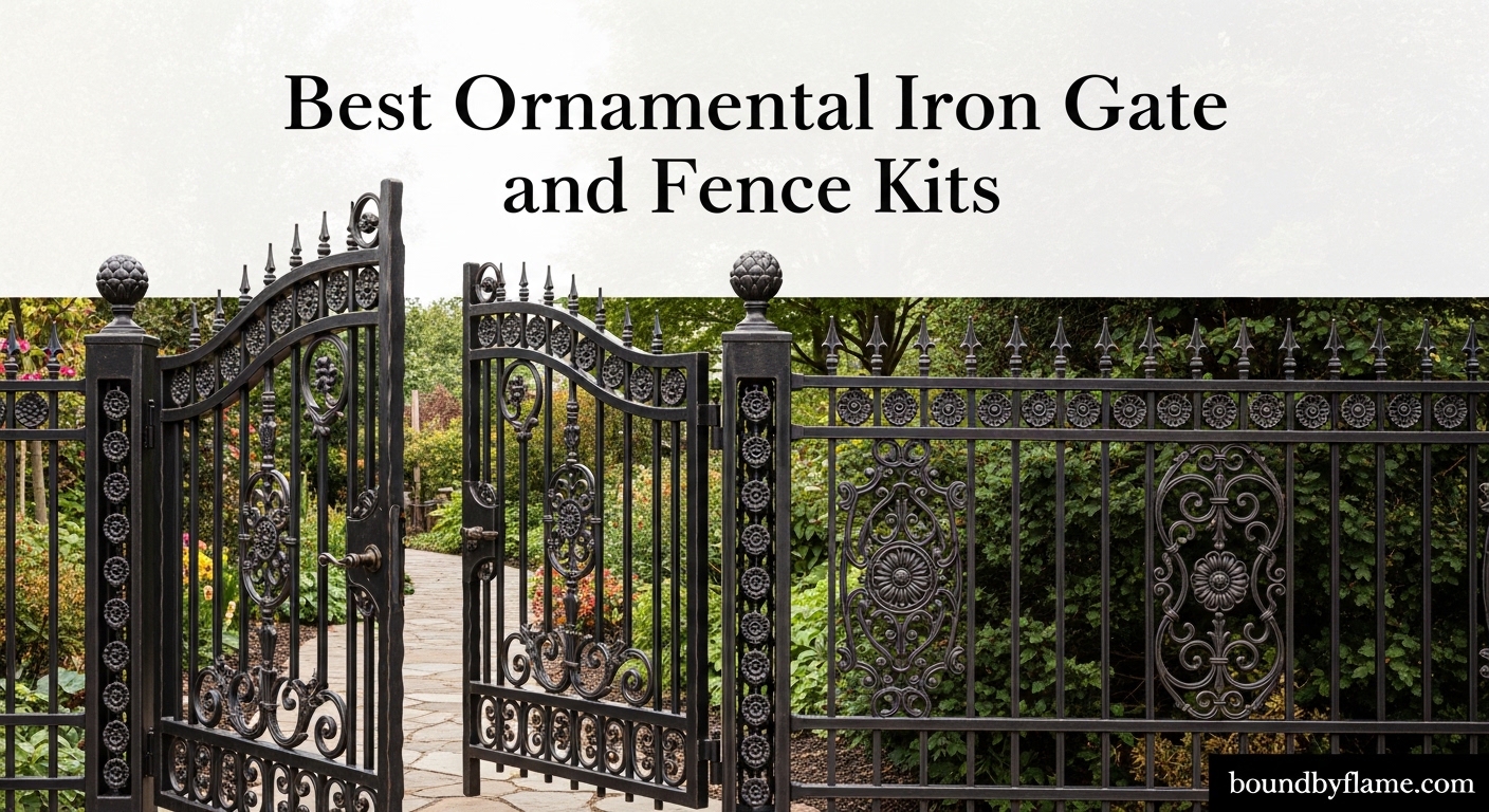 Best Ornamental Iron Gate and Fence Kits