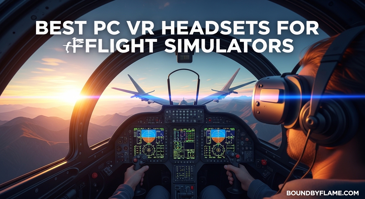 Best PC VR Headsets for Flight Simulators