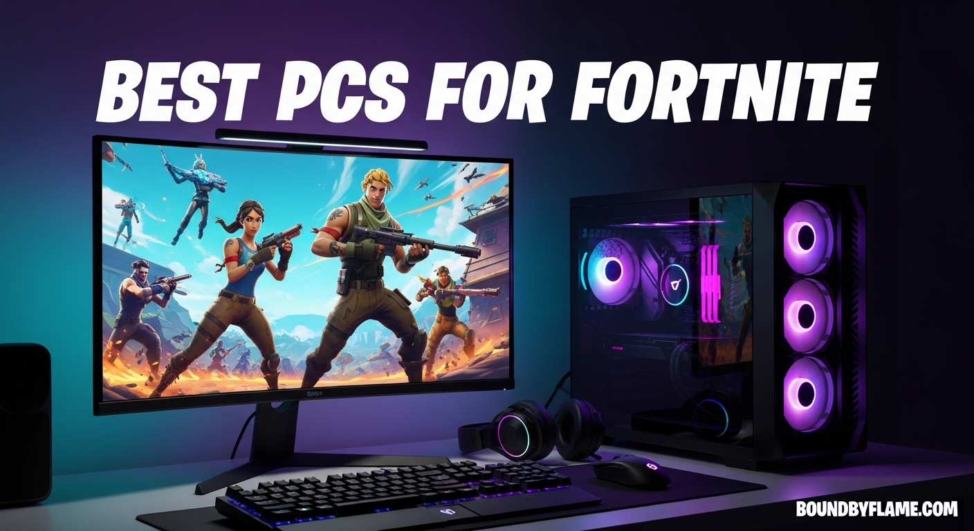 Best PCs for Fortnite