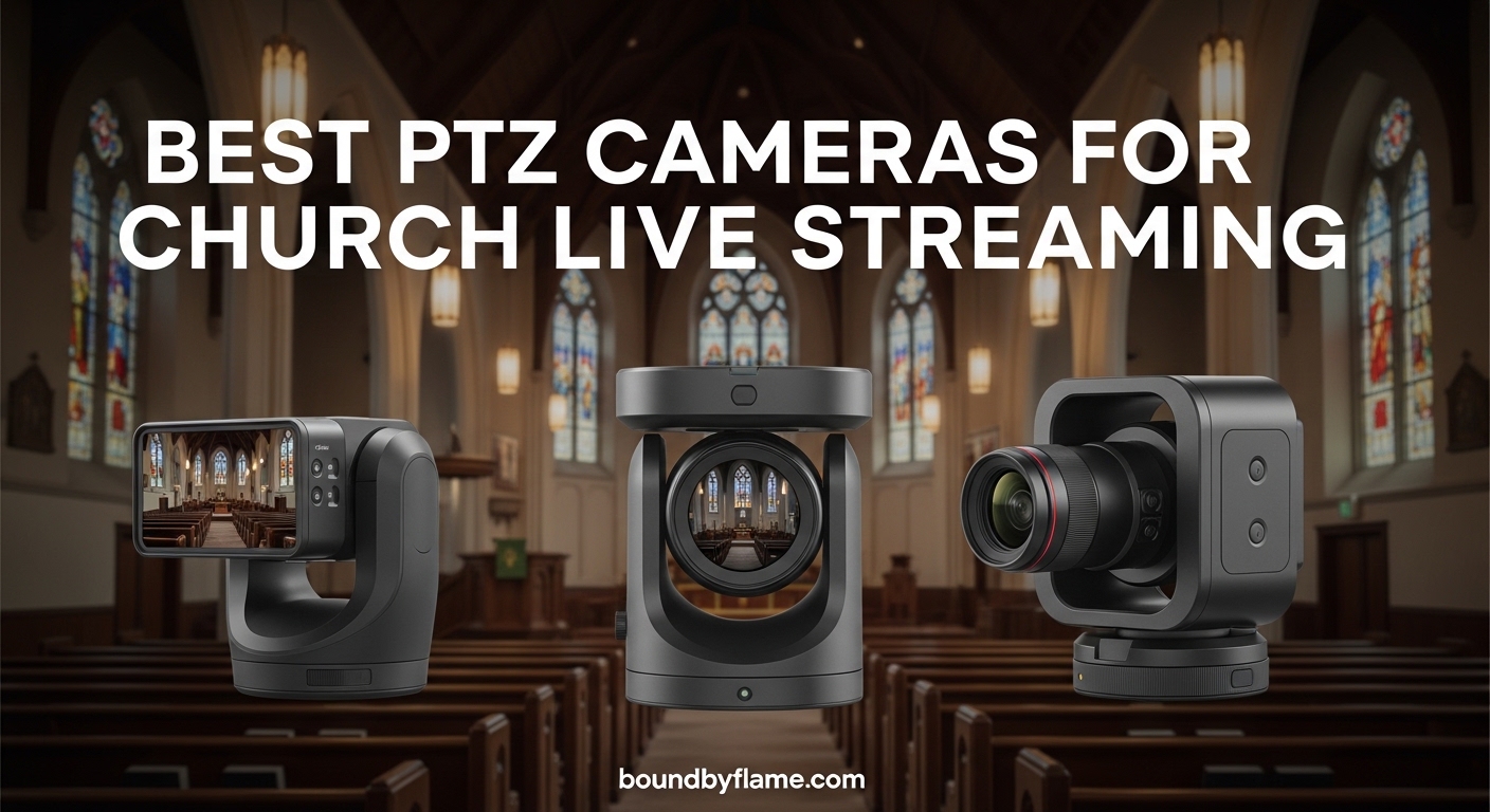 Best PTZ Cameras for Church Live Streaming