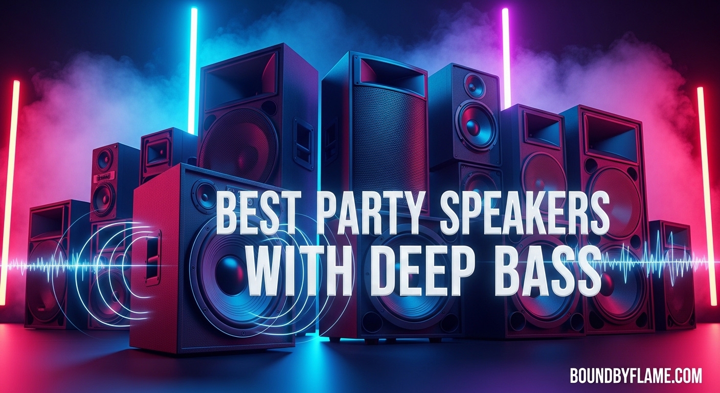 Best Party Speakers with Deep Bass