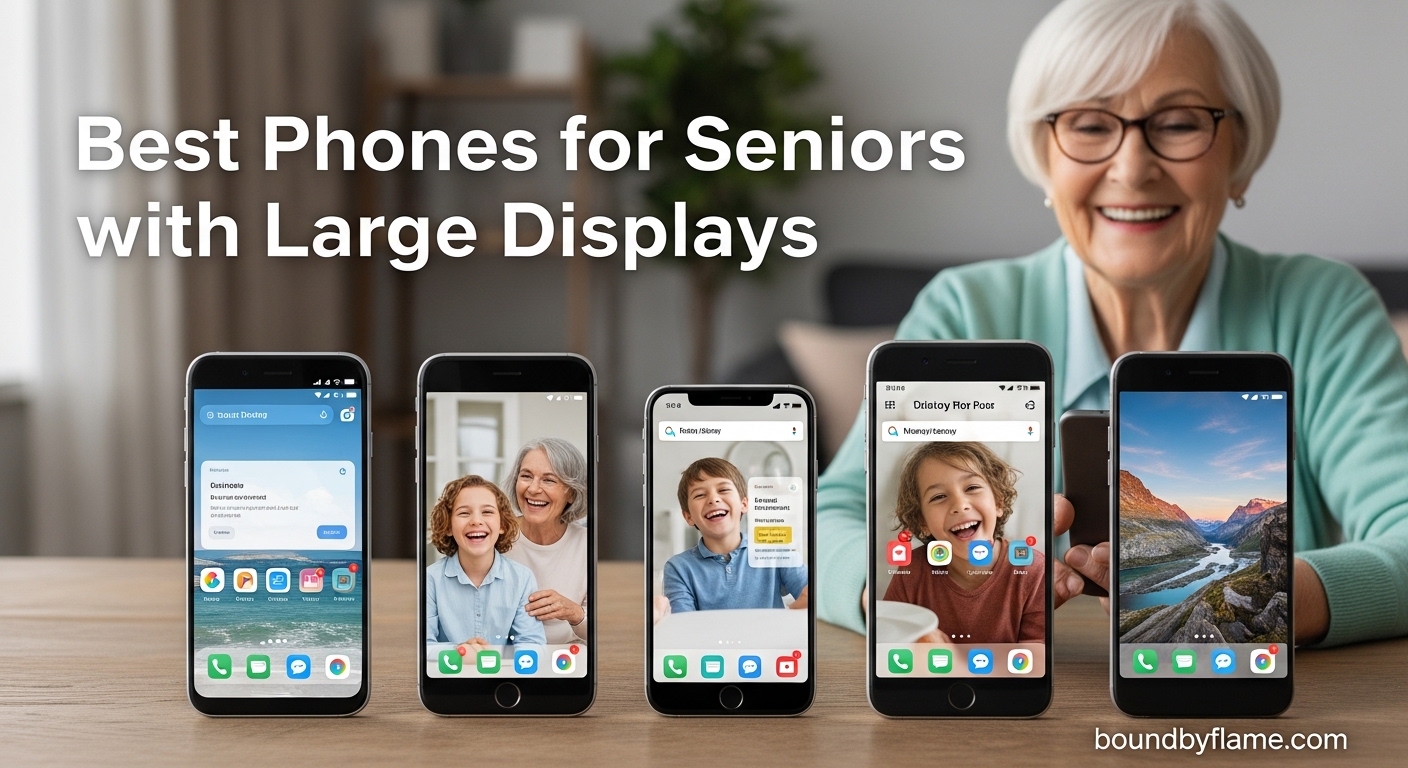 Best Phones for Seniors with Large Displays