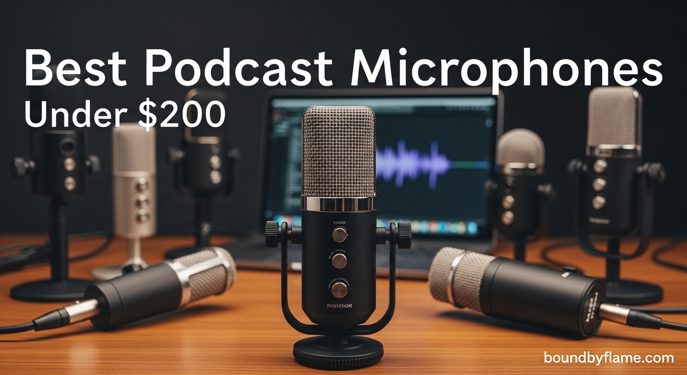 Best Podcast Microphones Under $200
