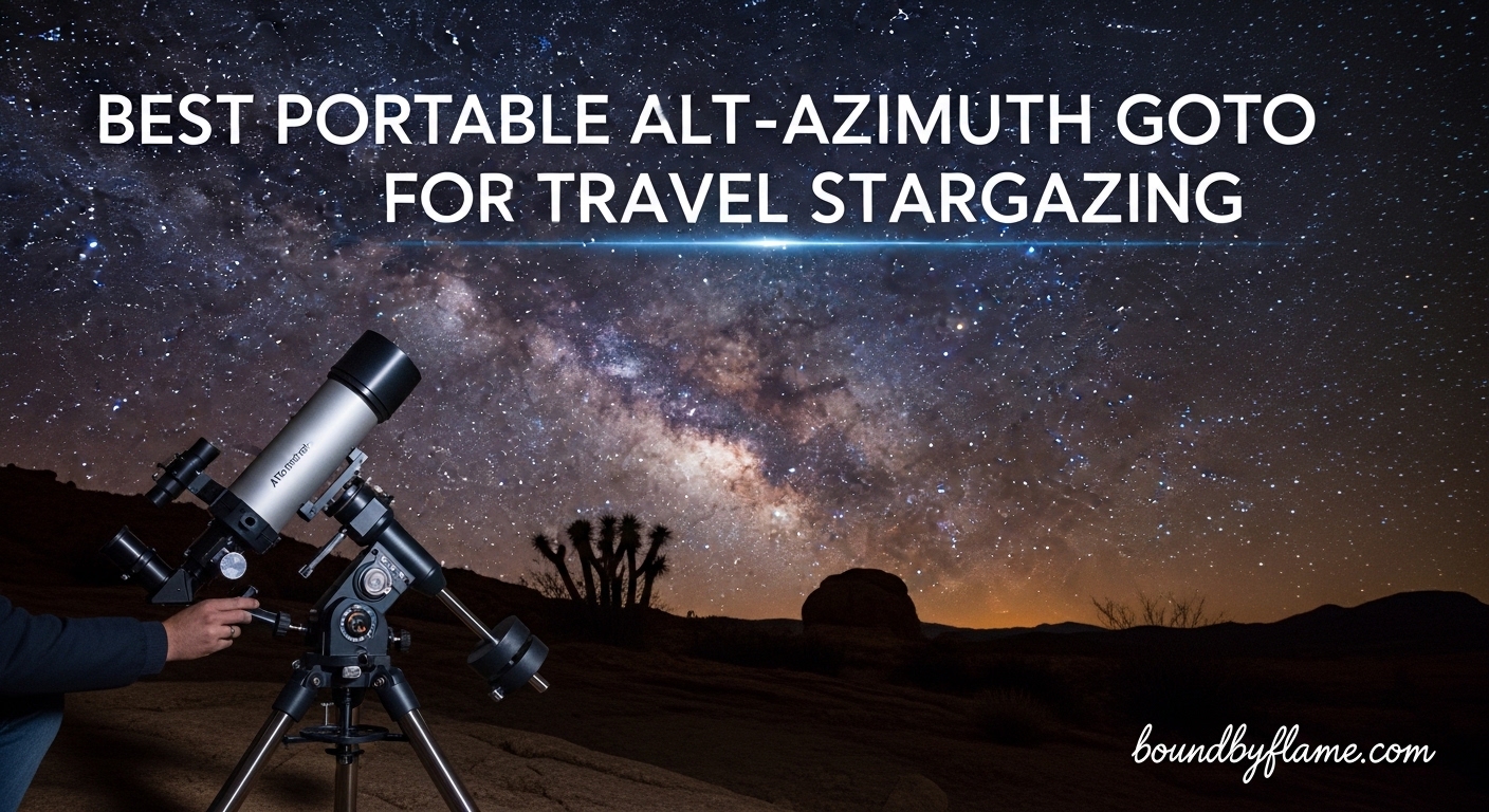 Best Portable Alt-Azimuth GoTo Mounts for Travel Stargazing