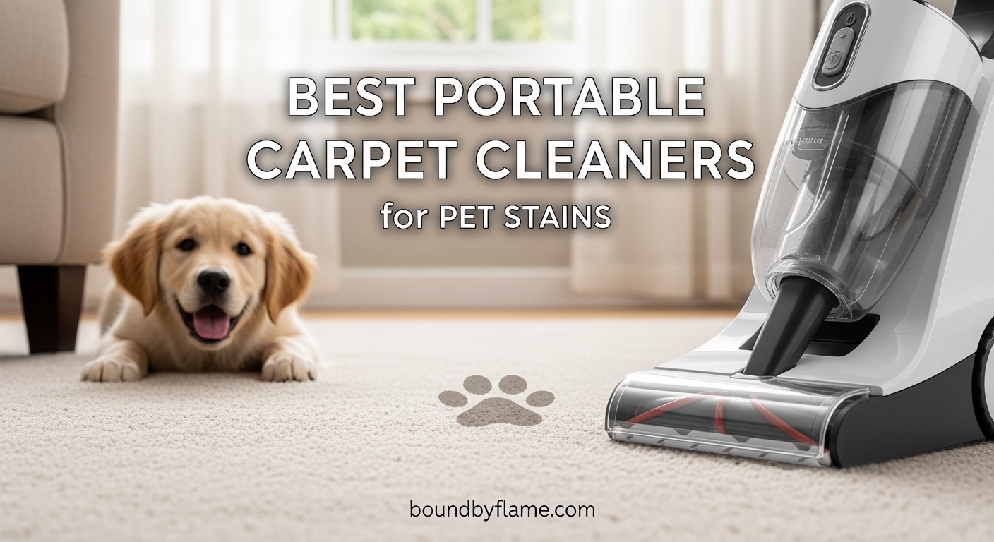 Best Portable Carpet Cleaners for Pet Stains