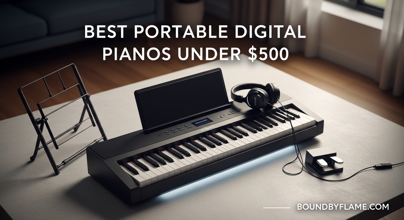 Best Portable Digital Pianos Under $500