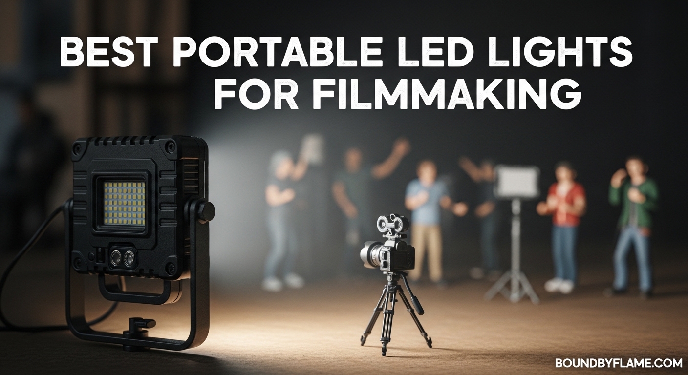 Best Portable LED Lights for Filmmaking