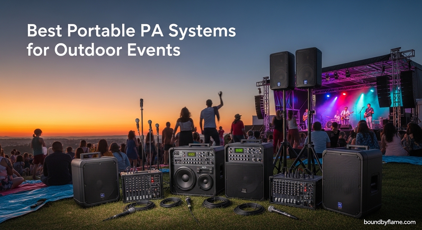 Best Portable PA Systems for Outdoor Events