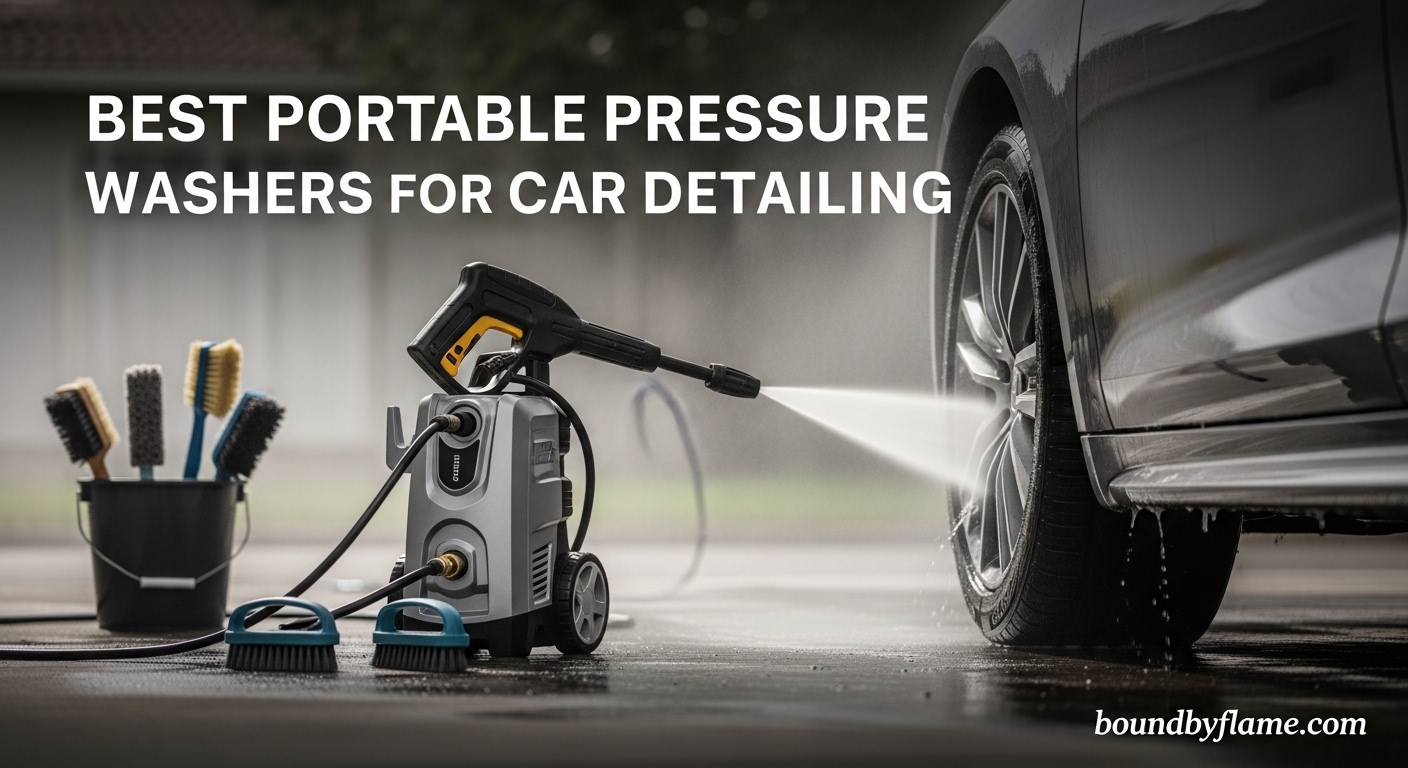 Best Portable Pressure Washers for Car Detailing