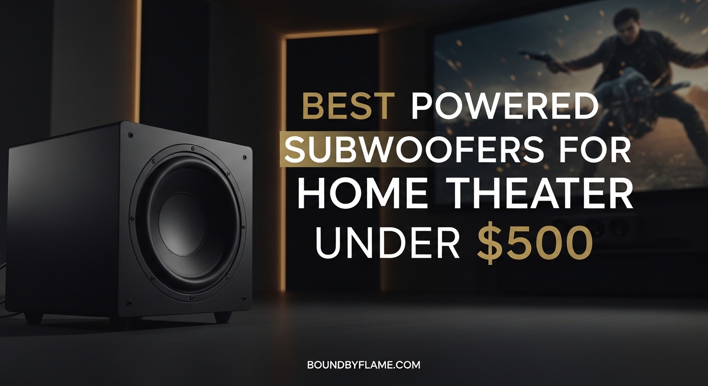 Best Powered Subwoofers for Home Theater Under $500