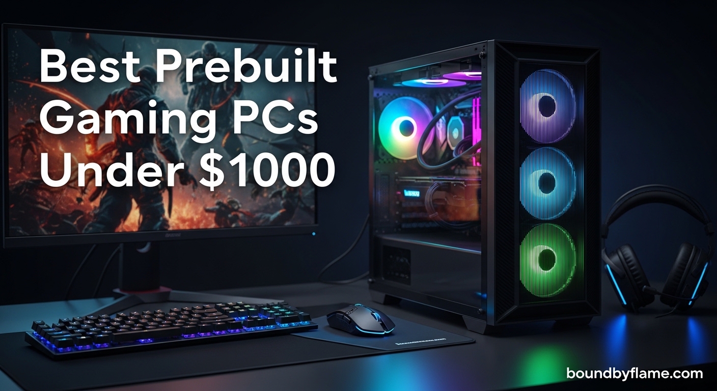 Best Prebuilt Gaming PCs Under $1000