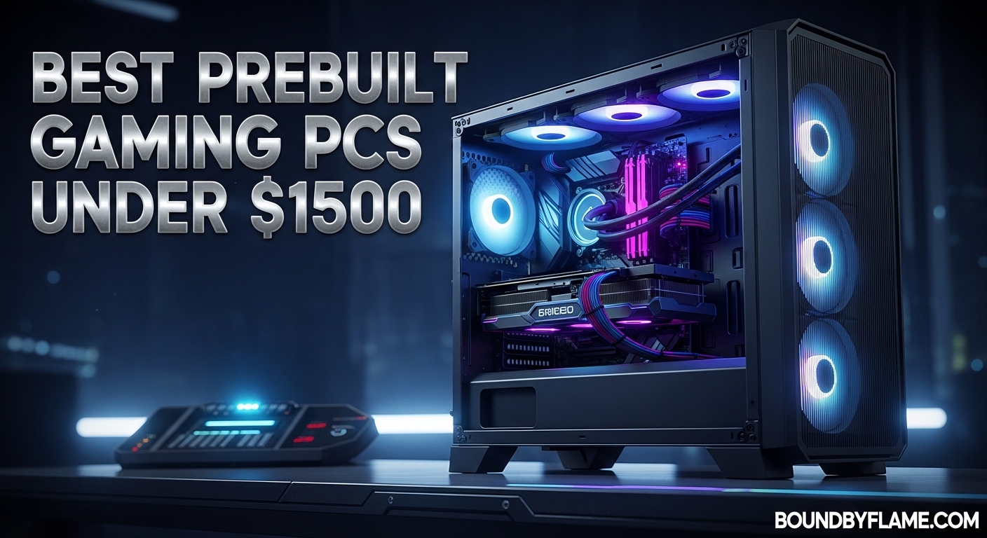 Best Prebuilt Gaming PCs Under $1500