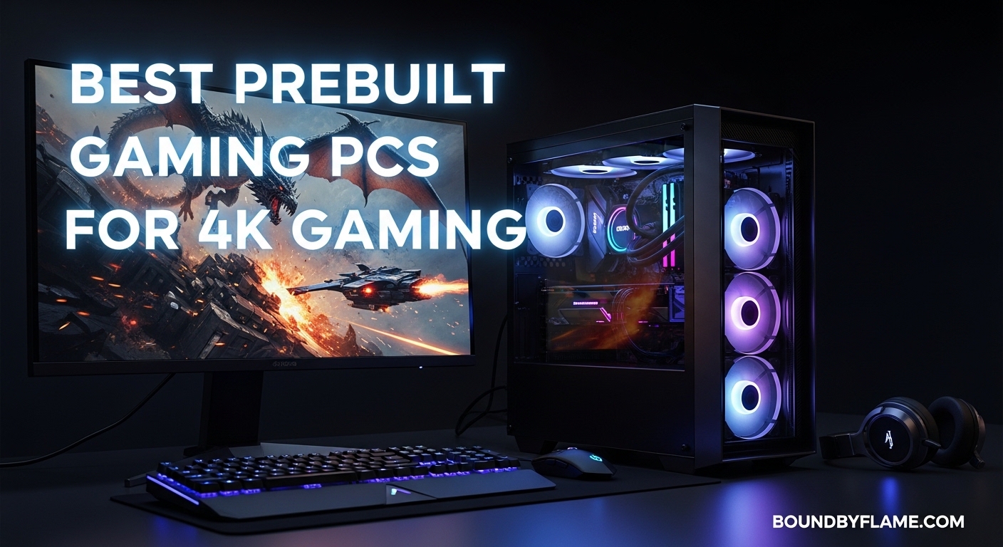 Best Prebuilt Gaming PCs for 4K Gaming