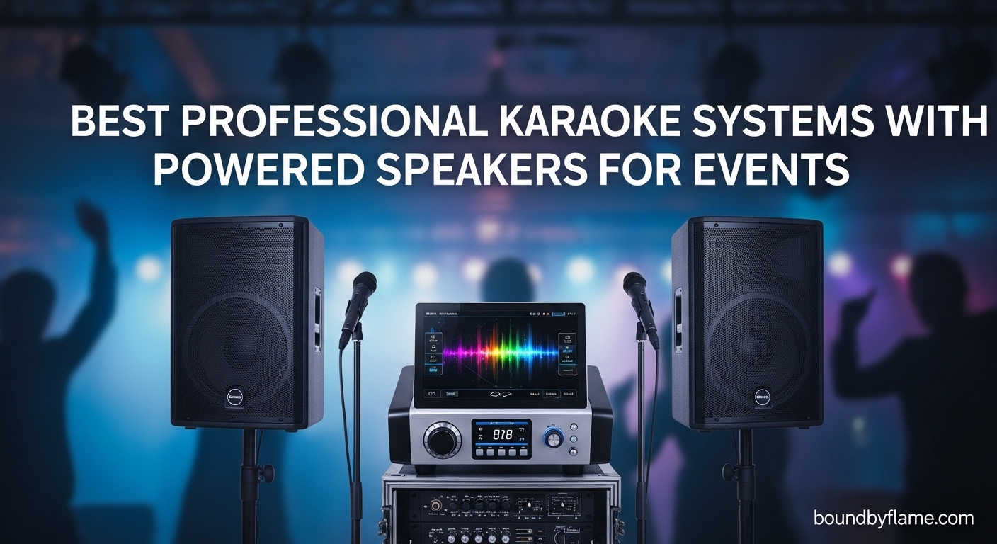 Best Professional Karaoke Systems with Powered Speakers for Events