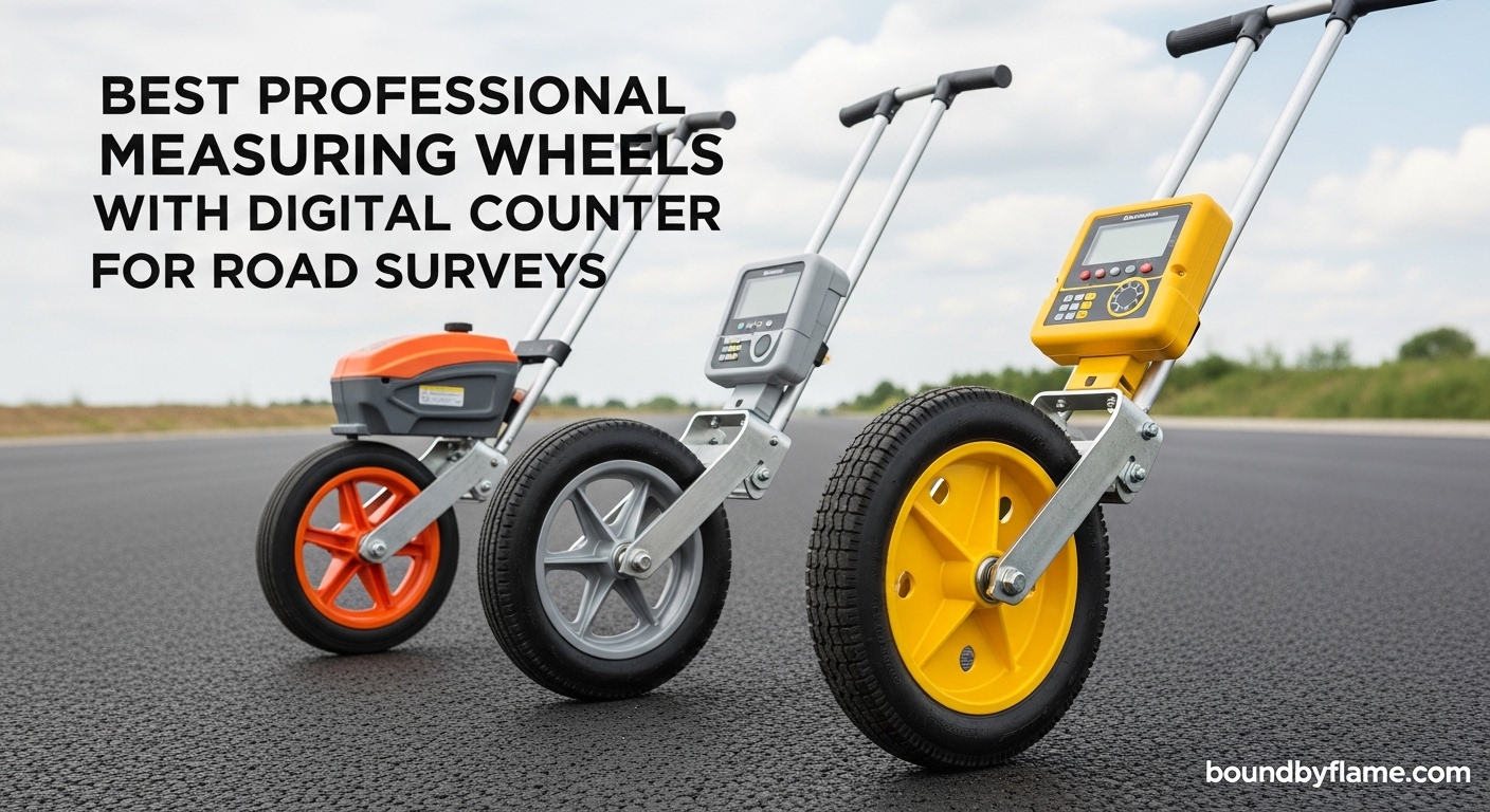 Best Professional Measuring Wheels with Digital Counter for Road Surveys