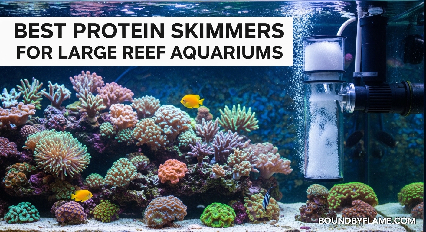 Best Protein Skimmers for Large Reef Aquariums