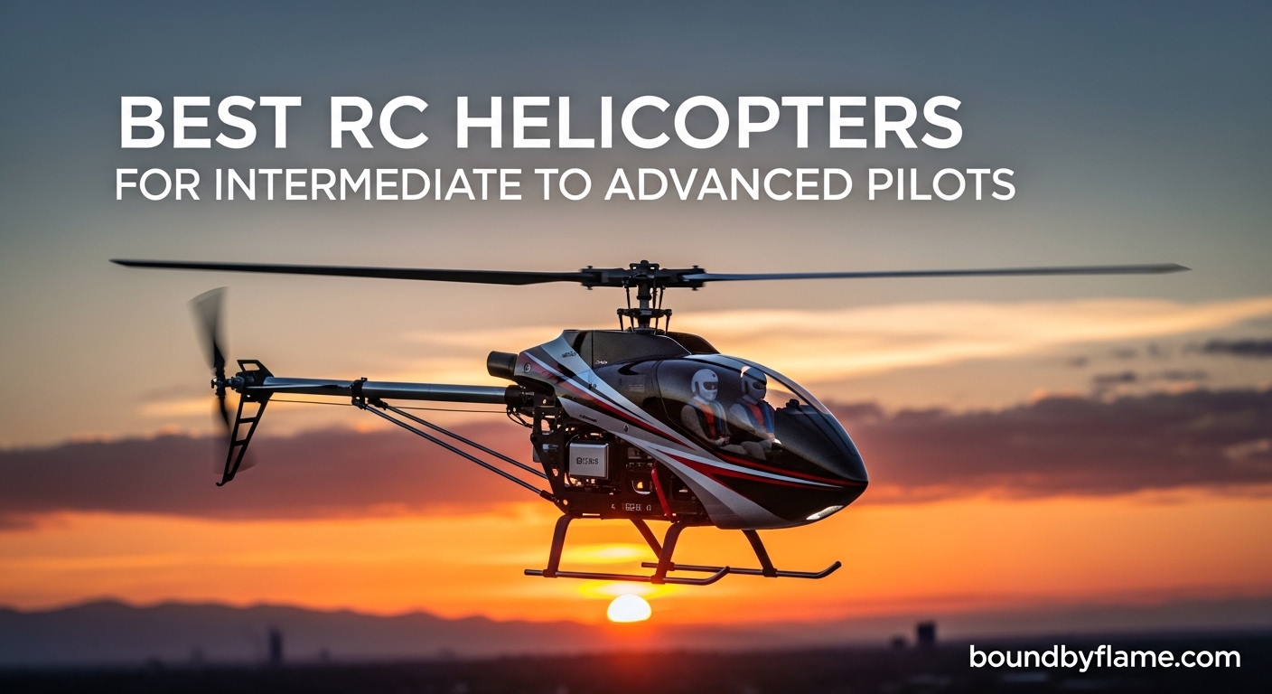 Best RC Helicopters for Intermediate to Advanced Pilots