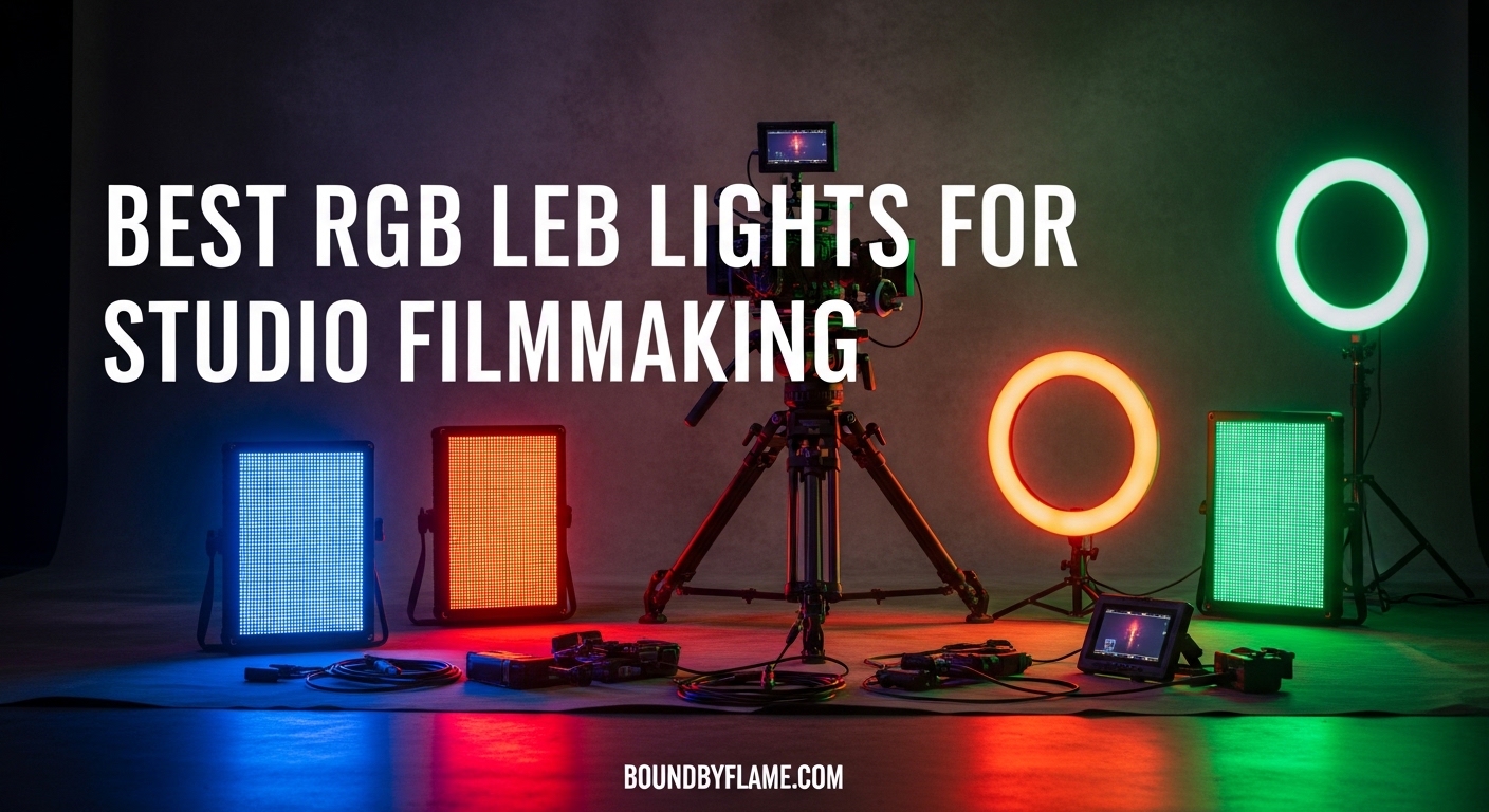 Best RGB LED Lights for Studio Filmmaking