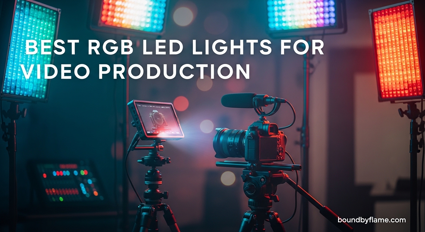 Best RGB LED Lights for Video Production
