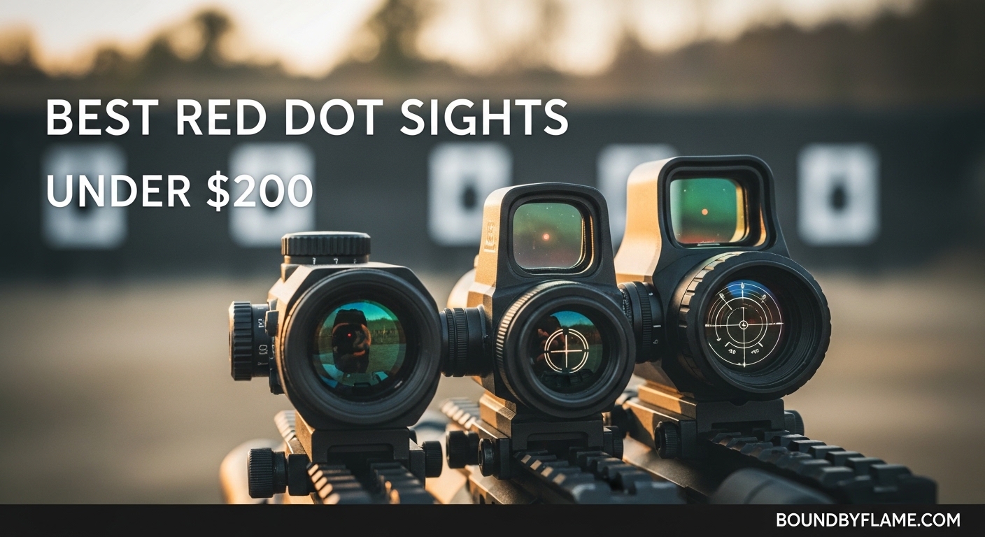 Best Red Dot Sights Under $200