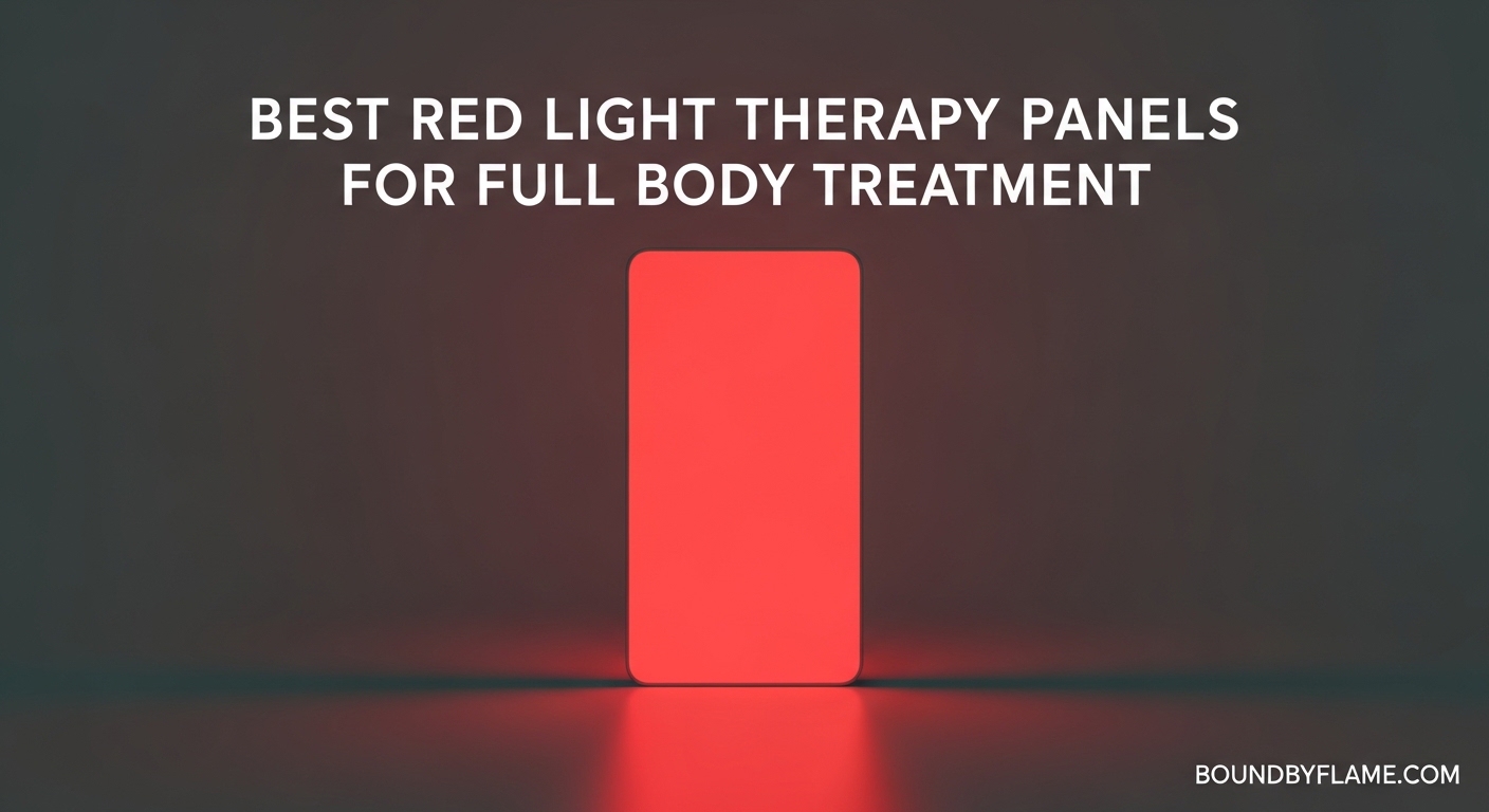 Best Red Light Therapy Panels for Full Body Treatment