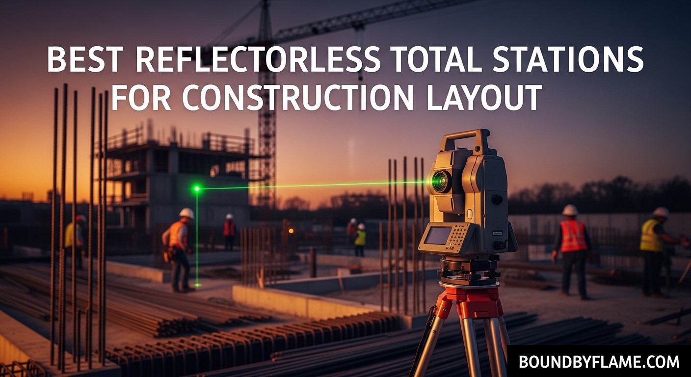 Best Reflectorless Total Stations for Construction Layout