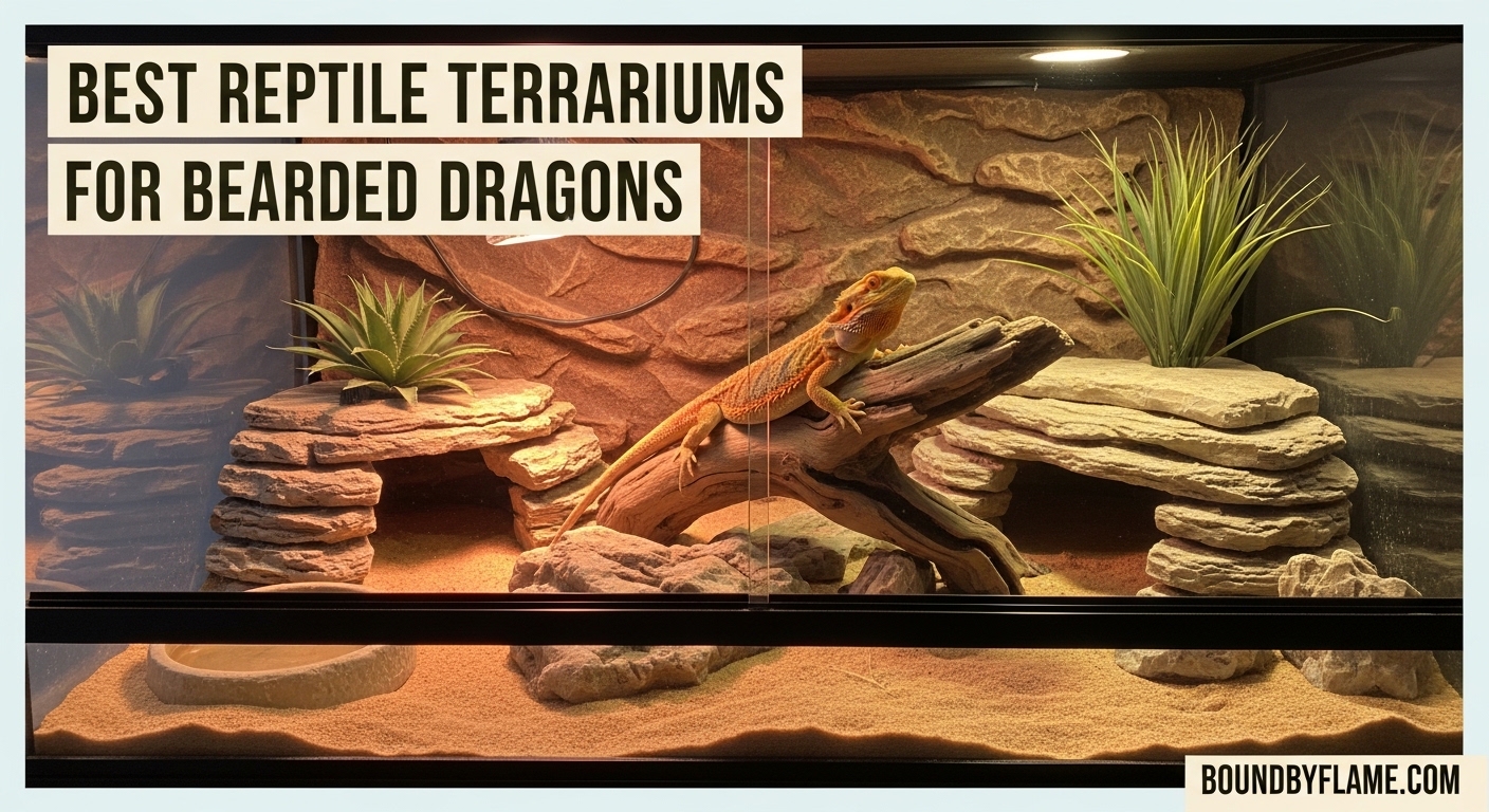 Best Reptile Terrariums for Bearded Dragons