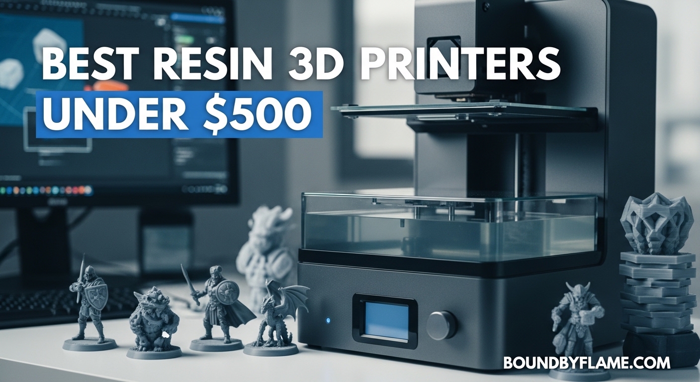 Best Resin 3D Printers Under $500
