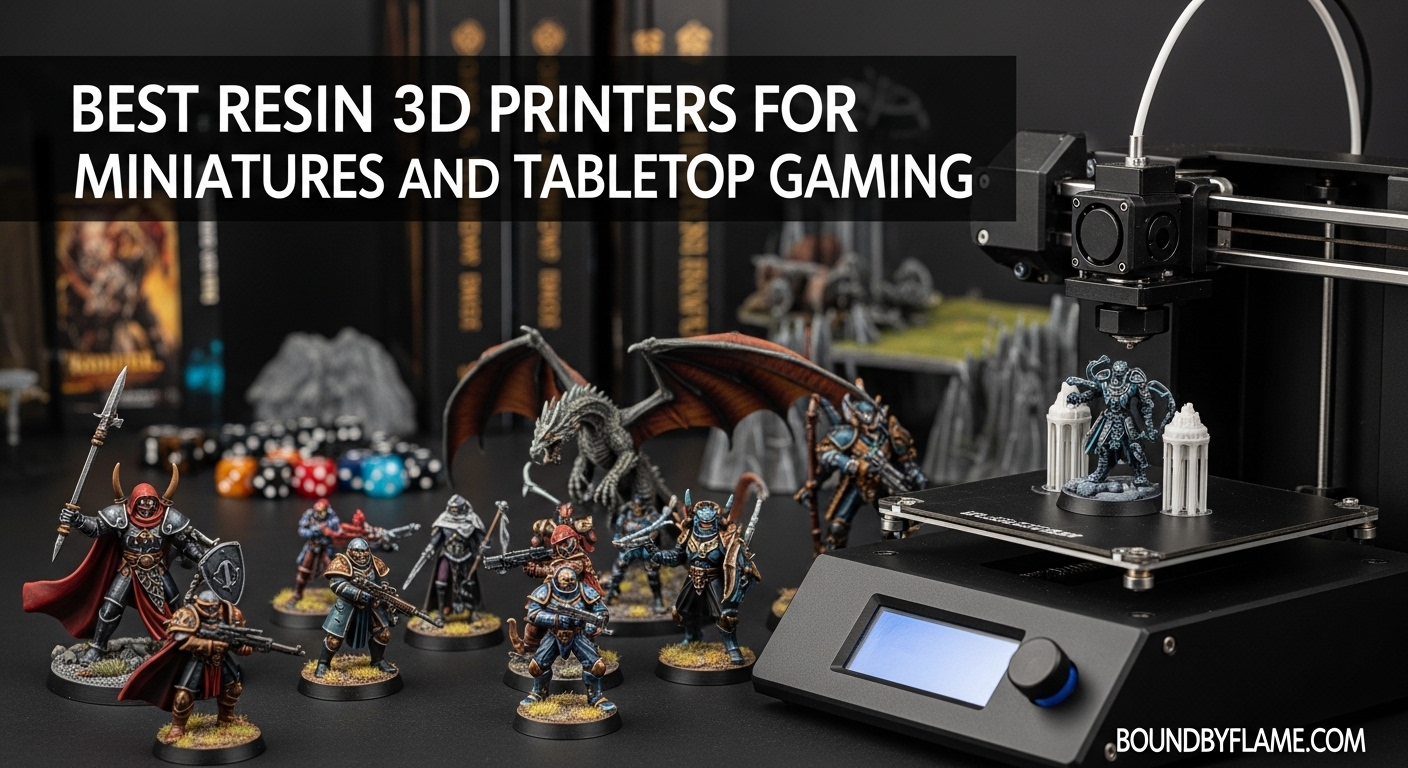 Best Resin 3D Printers for Miniatures and Tabletop Gaming