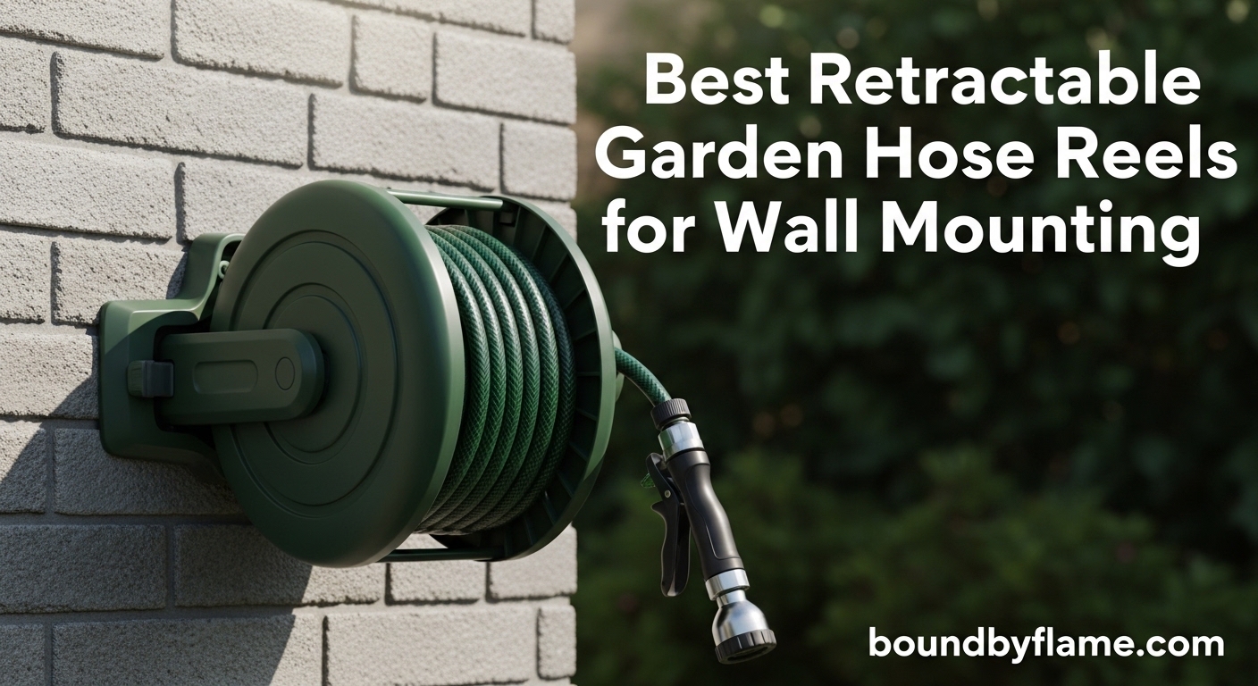Best Retractable Garden Hose Reels for Wall Mounting