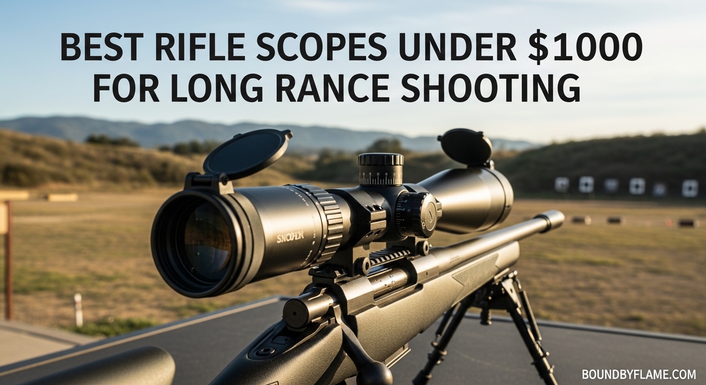 Best Rifle Scopes Under $1000 for Long Range Shooting