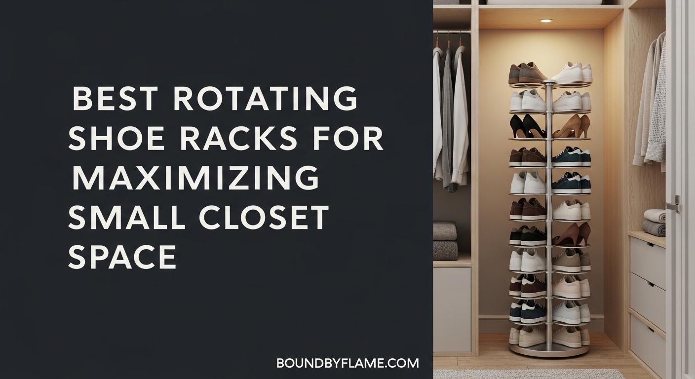 Best Rotating Shoe Racks for Maximizing Small Closet Space