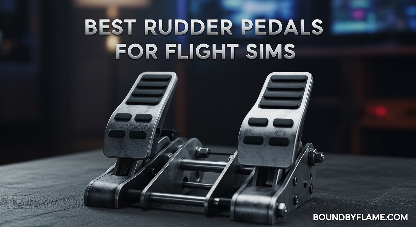 Best Rudder Pedals for Flight Sims