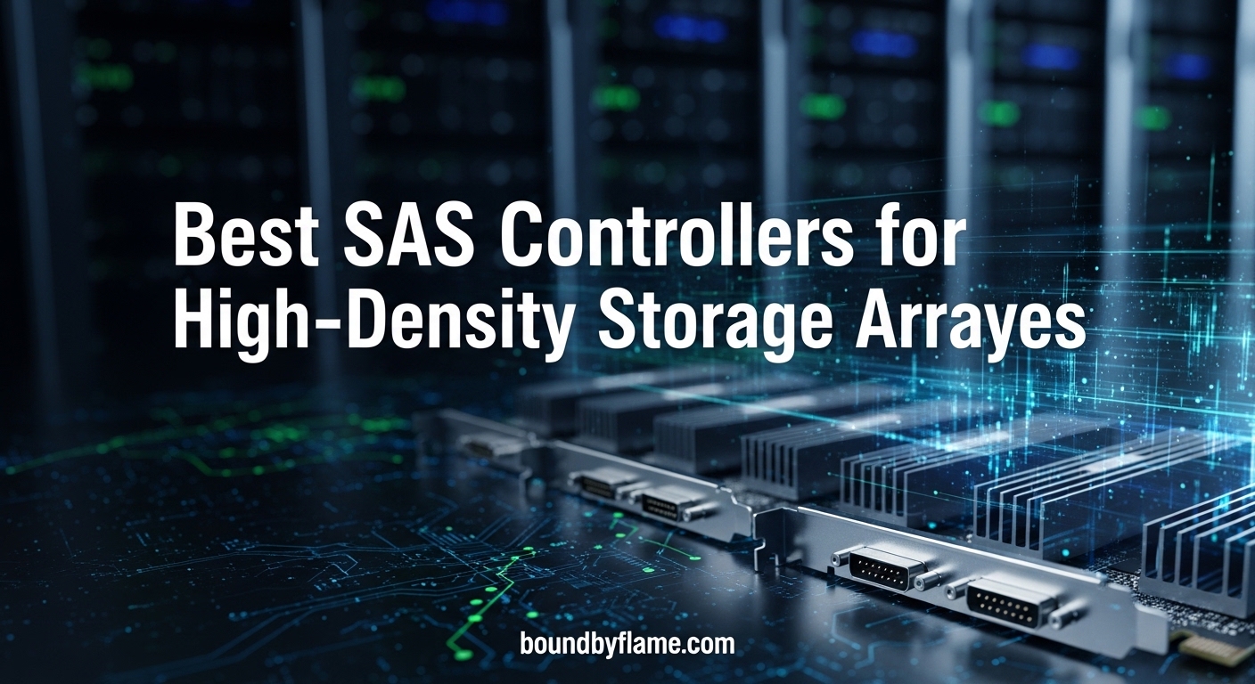 Best SAS Controllers for High-Density Storage Arrays