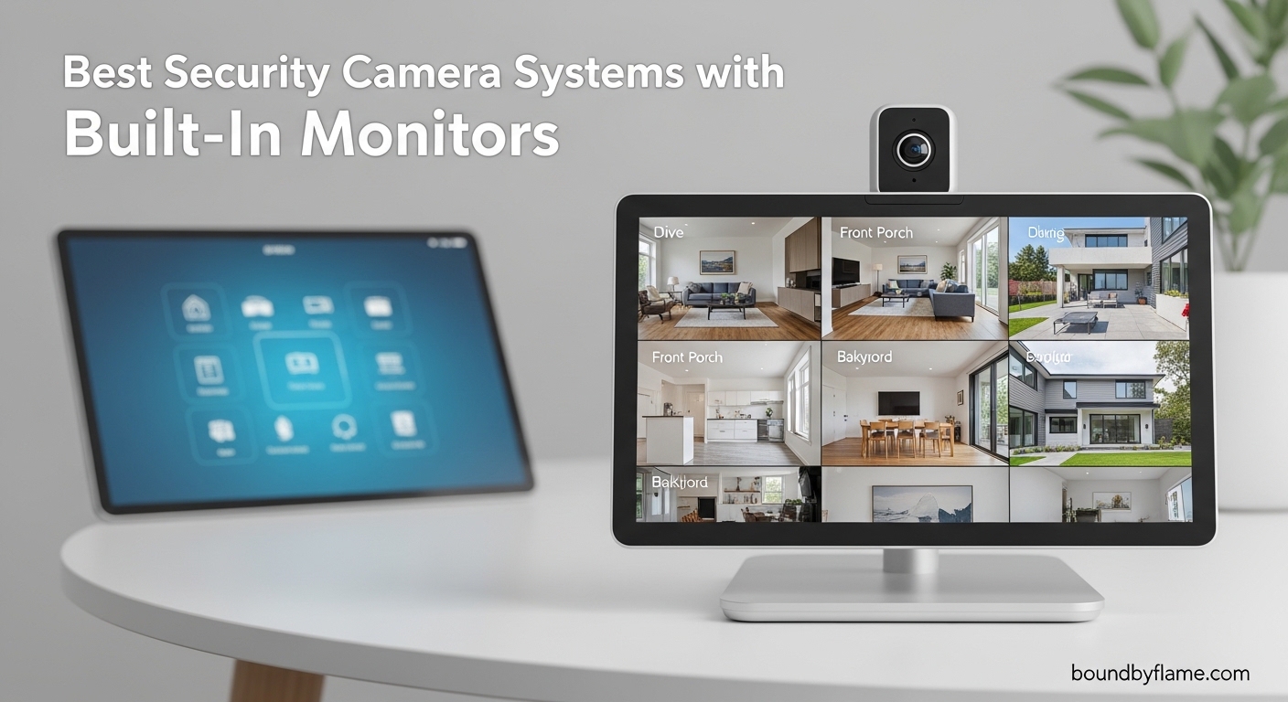 Best Security Camera Systems with Built-In Monitors