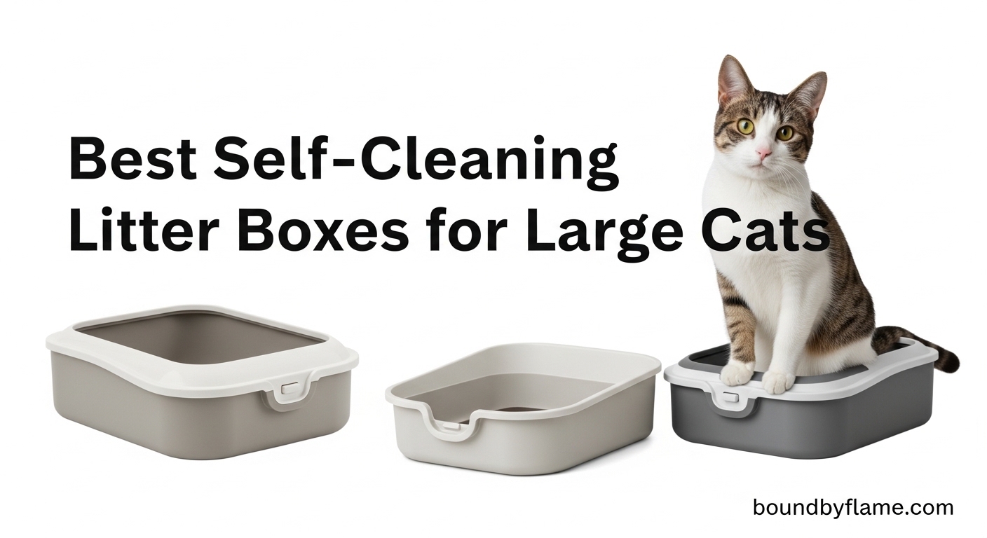 Best Self-Cleaning Litter Boxes for Large Cats