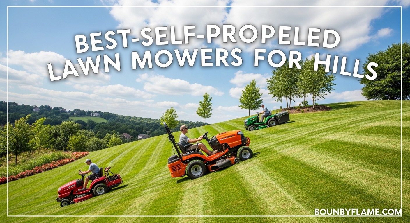 Best Self-Propelled Lawn Mowers for Hills