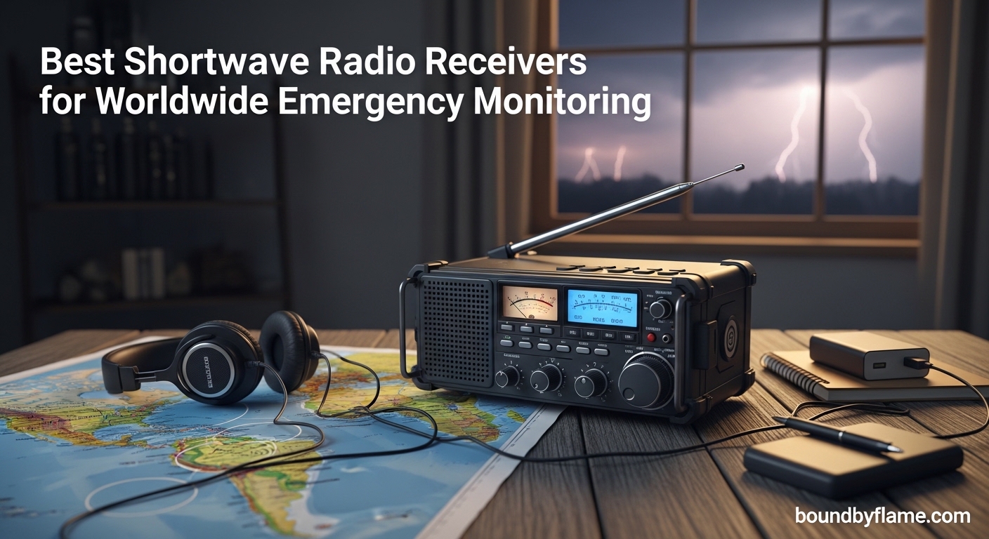 Best Shortwave Radio Receivers for Worldwide Emergency Monitoring