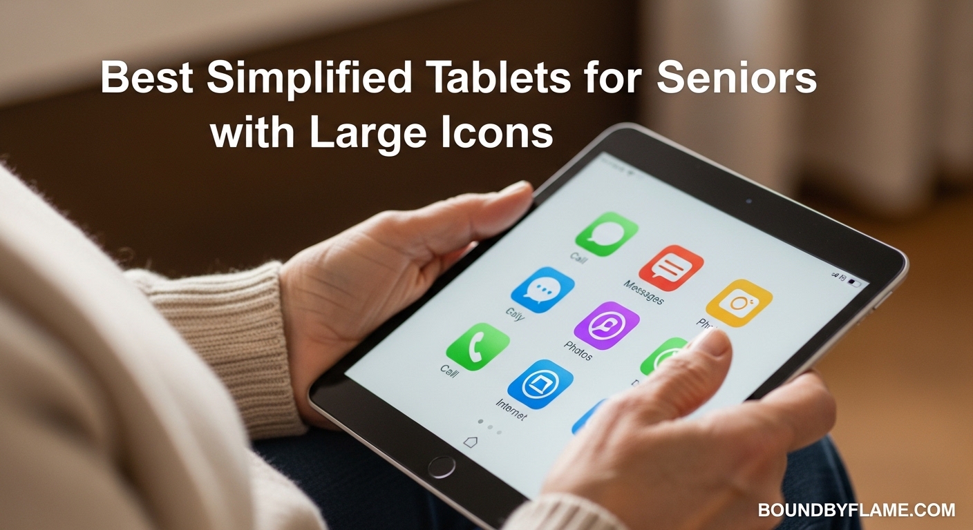 Best Simplified Tablets for Seniors with Large Icons