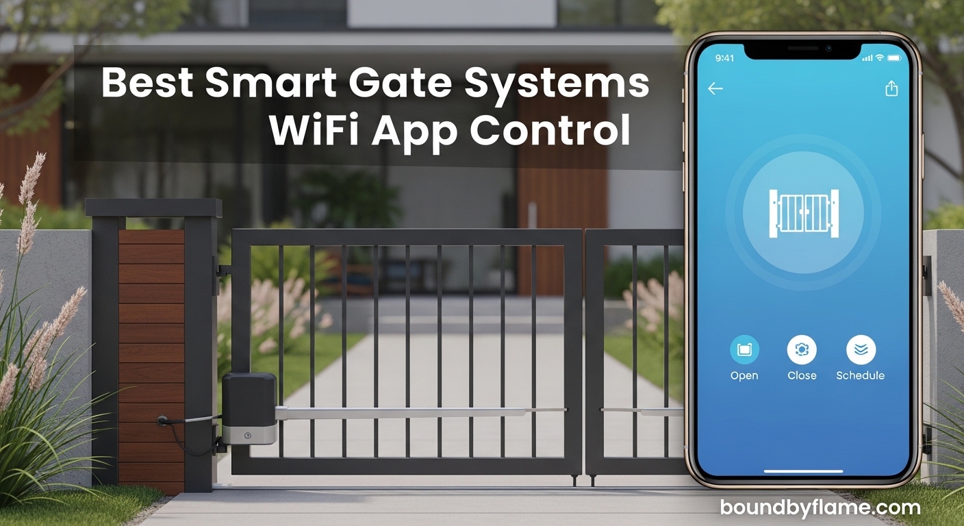 Best Smart Gate Systems with WiFi App Control
