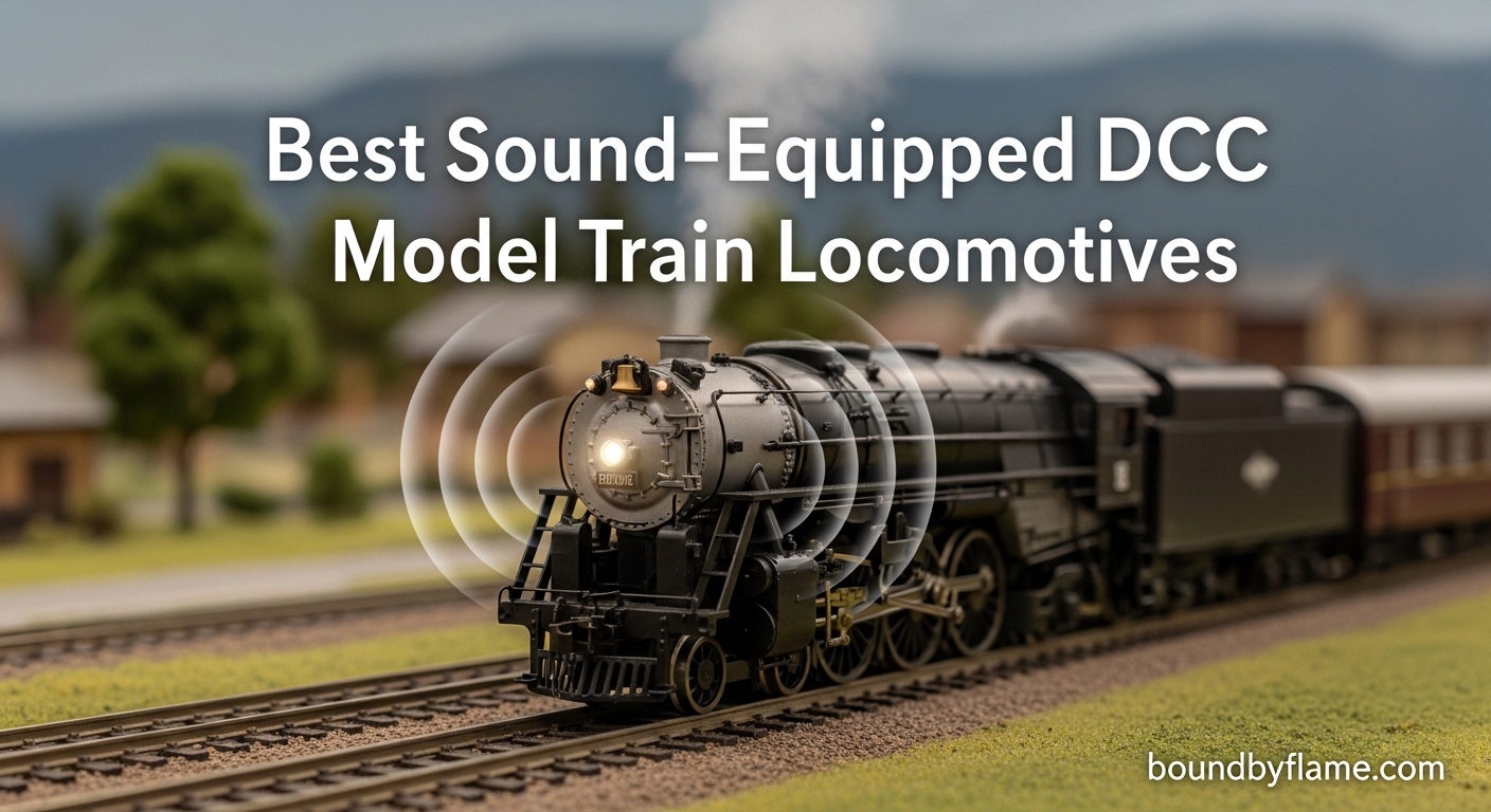 Best Sound-Equipped DCC Model Train Locomotives