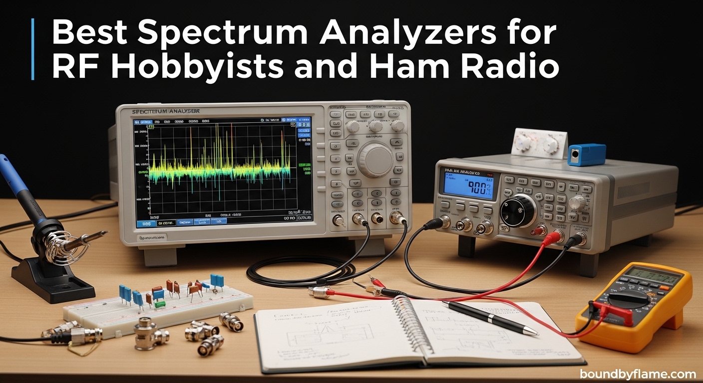 Best Spectrum Analyzers for RF Hobbyists and Ham Radio