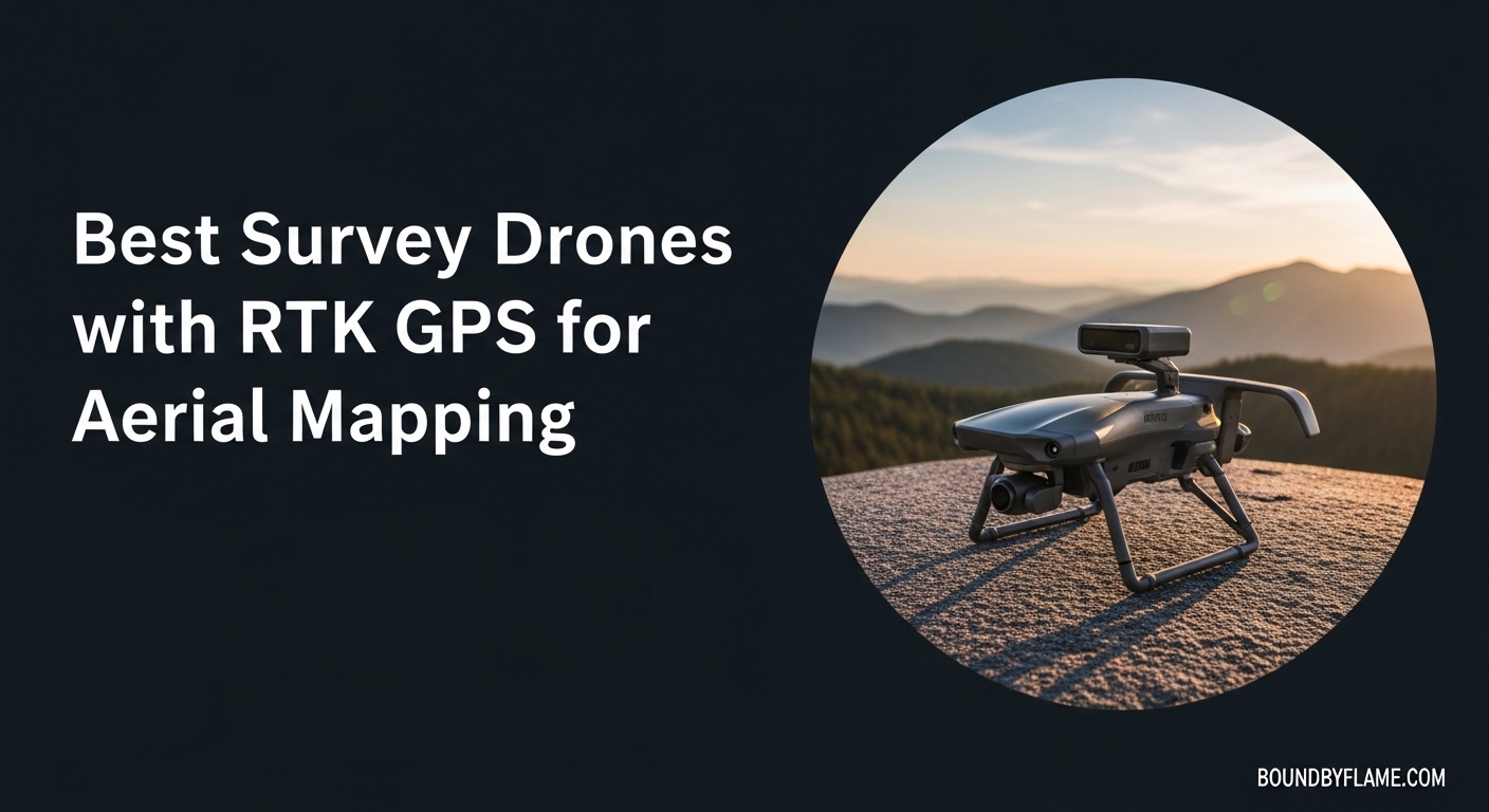 Best Survey Drones with RTK GPS for Aerial Mapping